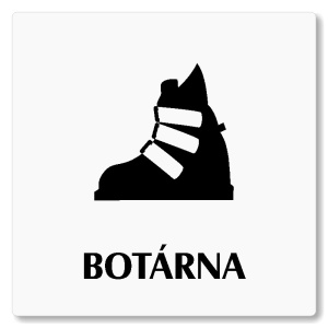 Botárna, 100x100mm, bílá, Nevada